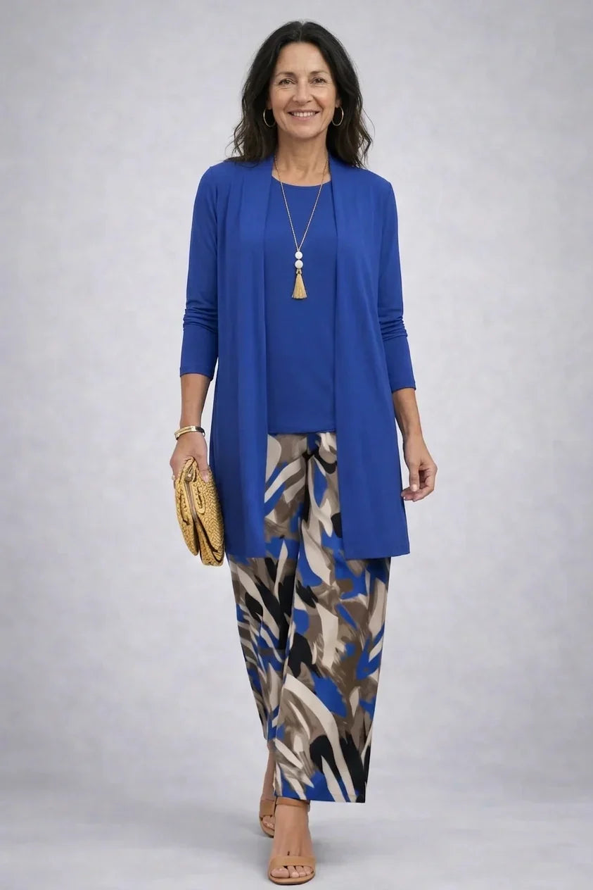 Willa | Cobalt Blue Three-Piece Set
