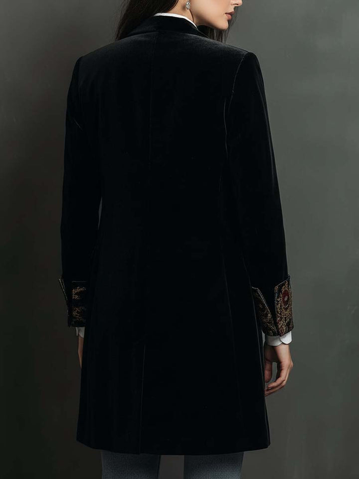 Brigitte | Getailleerde Blazer met Barokprint