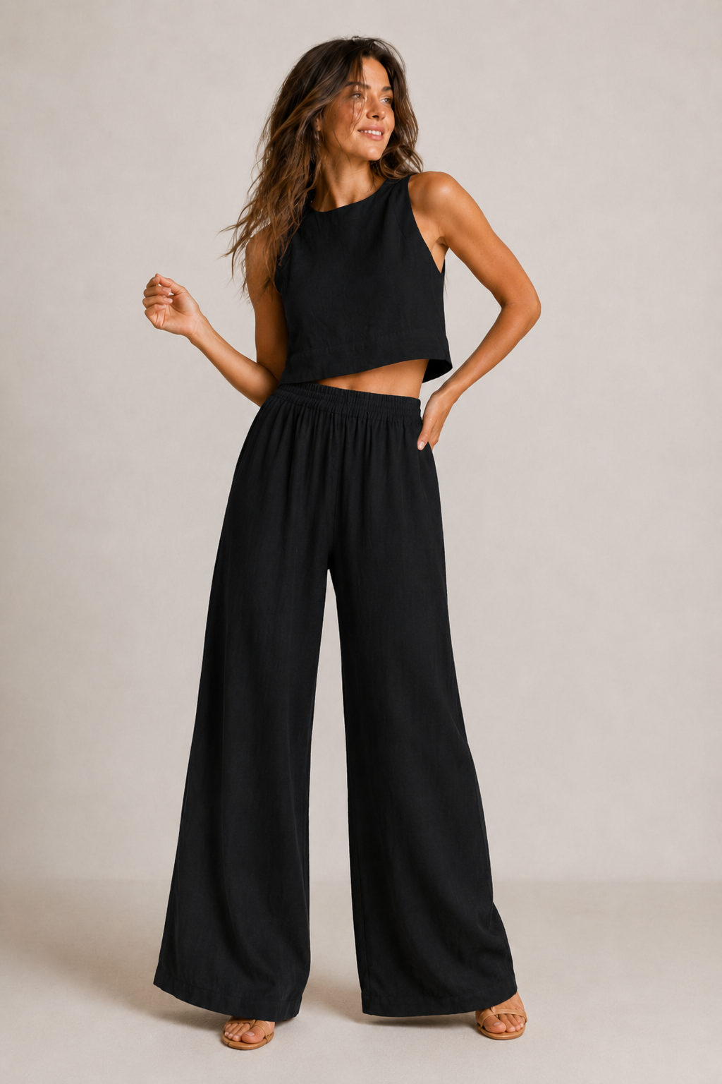 Karin | Cotton Two-Piece Set