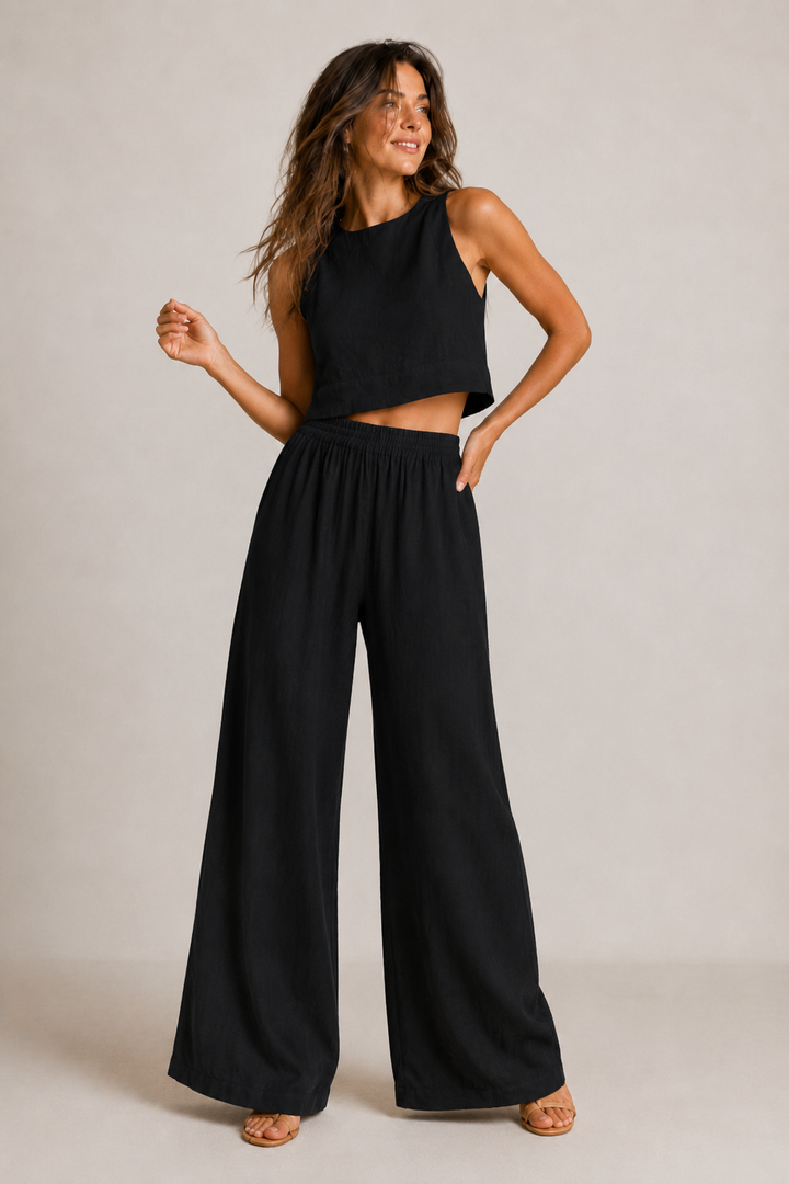Karin | Cotton Two-Piece Set