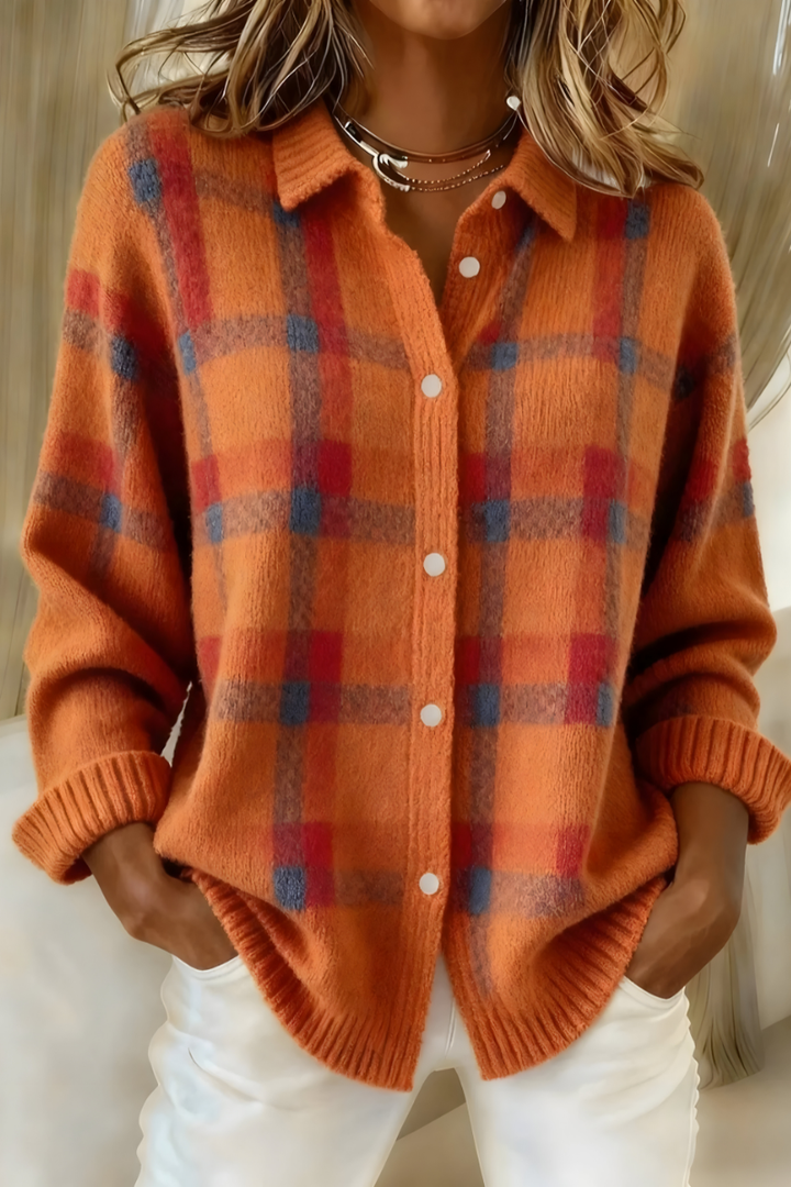 Maaike | Geruit vest
