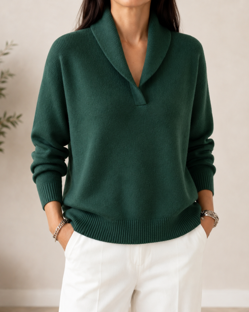 Annemarie™ | Soft V-Neck Jumper for Women