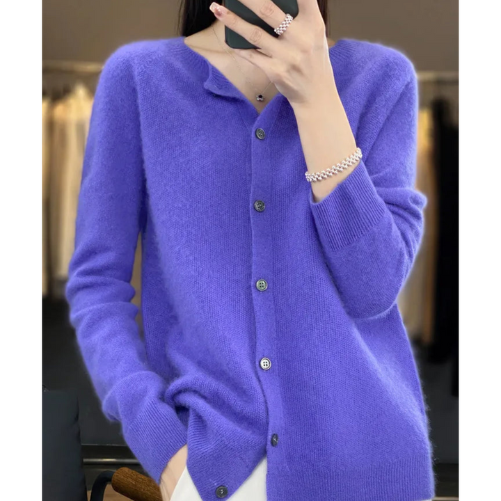 Mercy | Soft Round Neck Cardigan