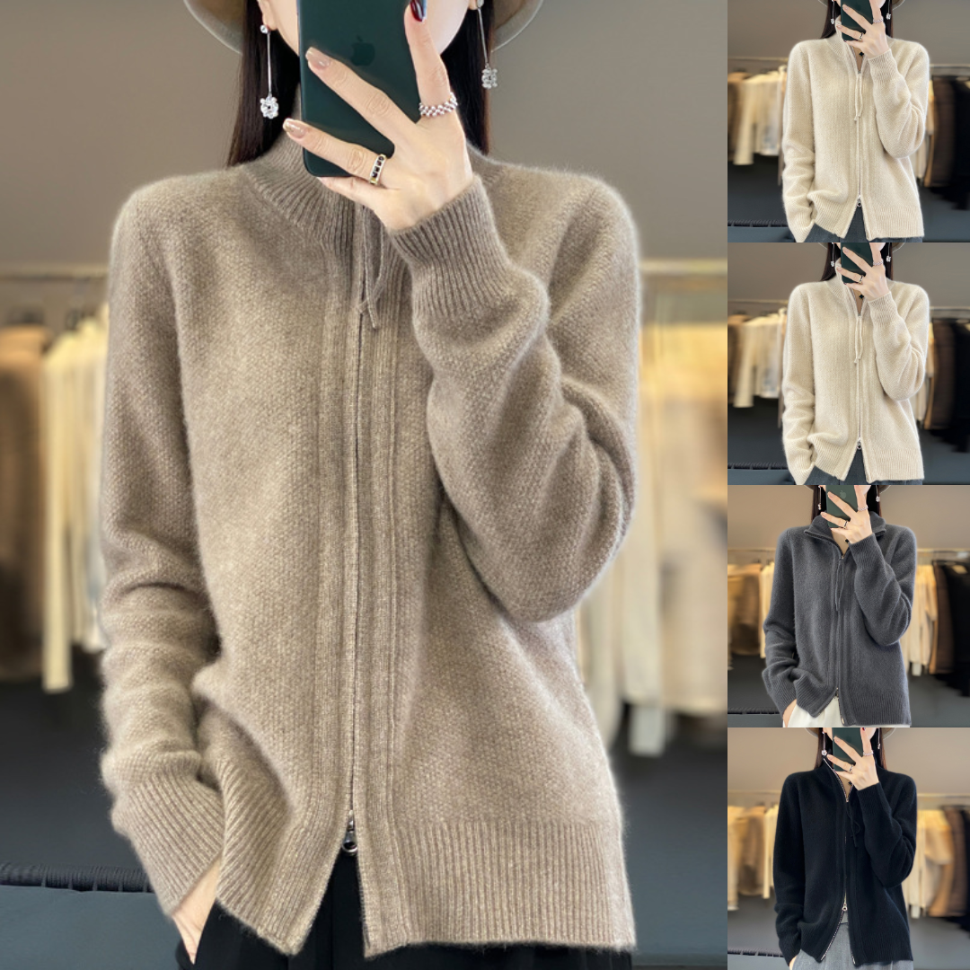 Luna | Zip-Up Cardigan