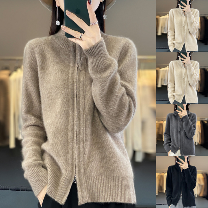 Luna | Zip-Up Cardigan