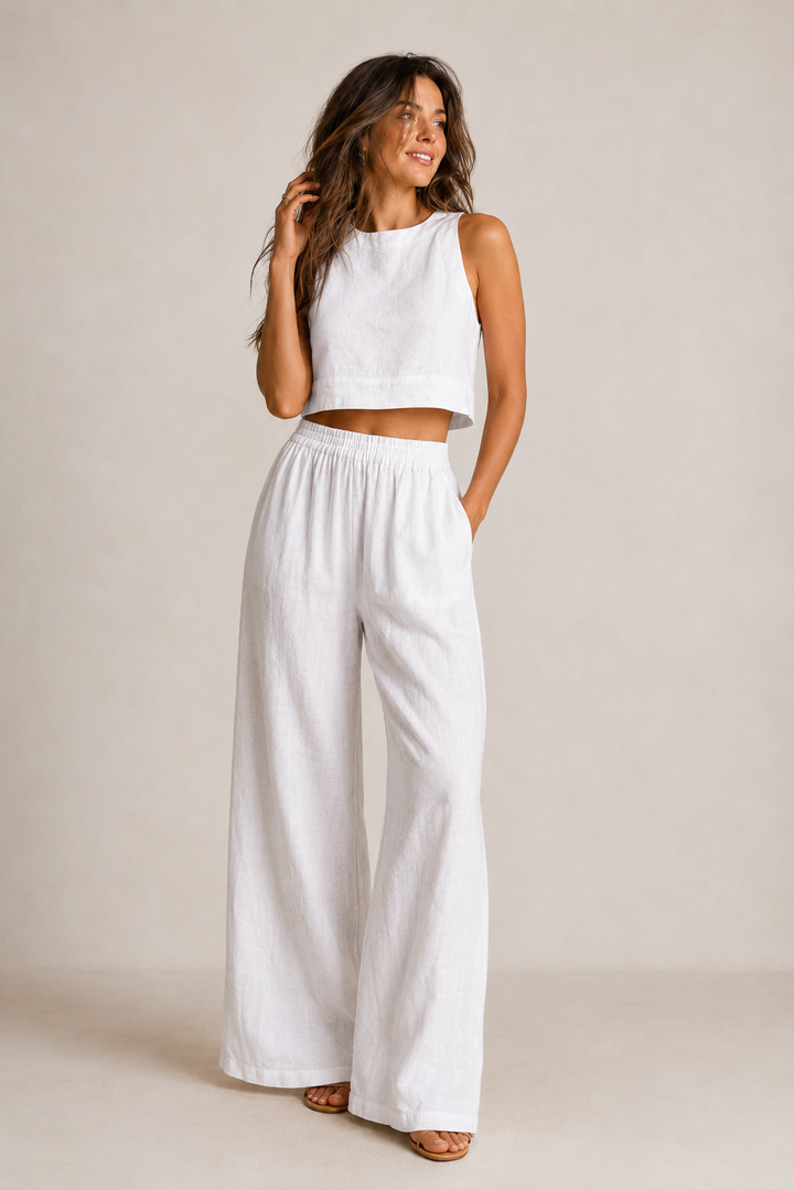 Karin | Cotton Two-Piece Set