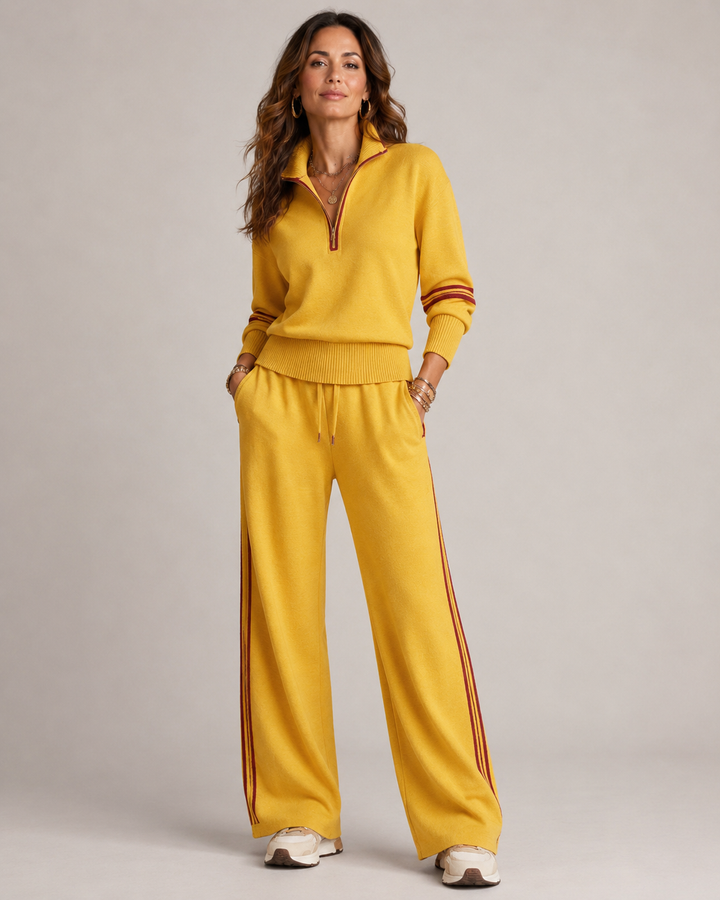 Liesbeth | Zip Sweater Set