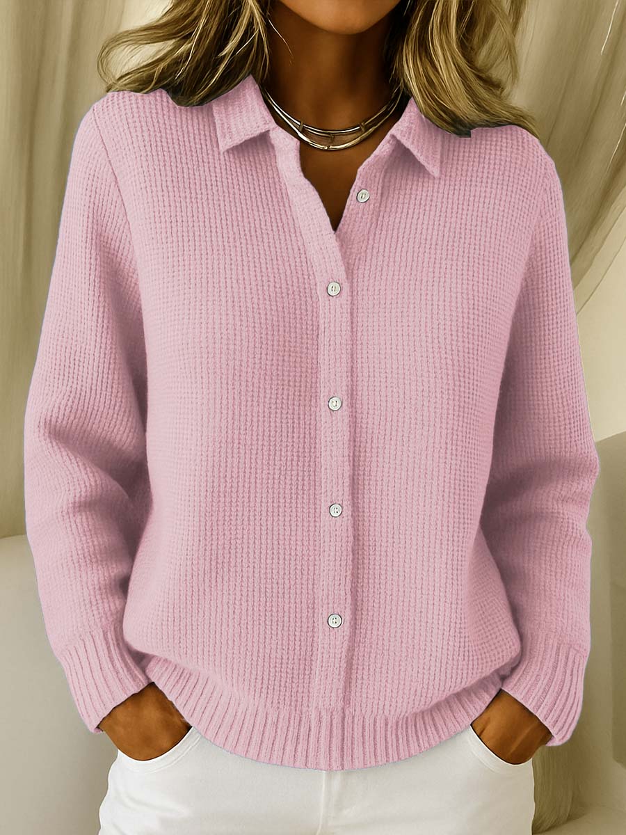 Delia | Classic Buttoned Cardigan