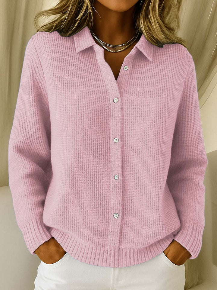 Delia | Classic Buttoned Cardigan