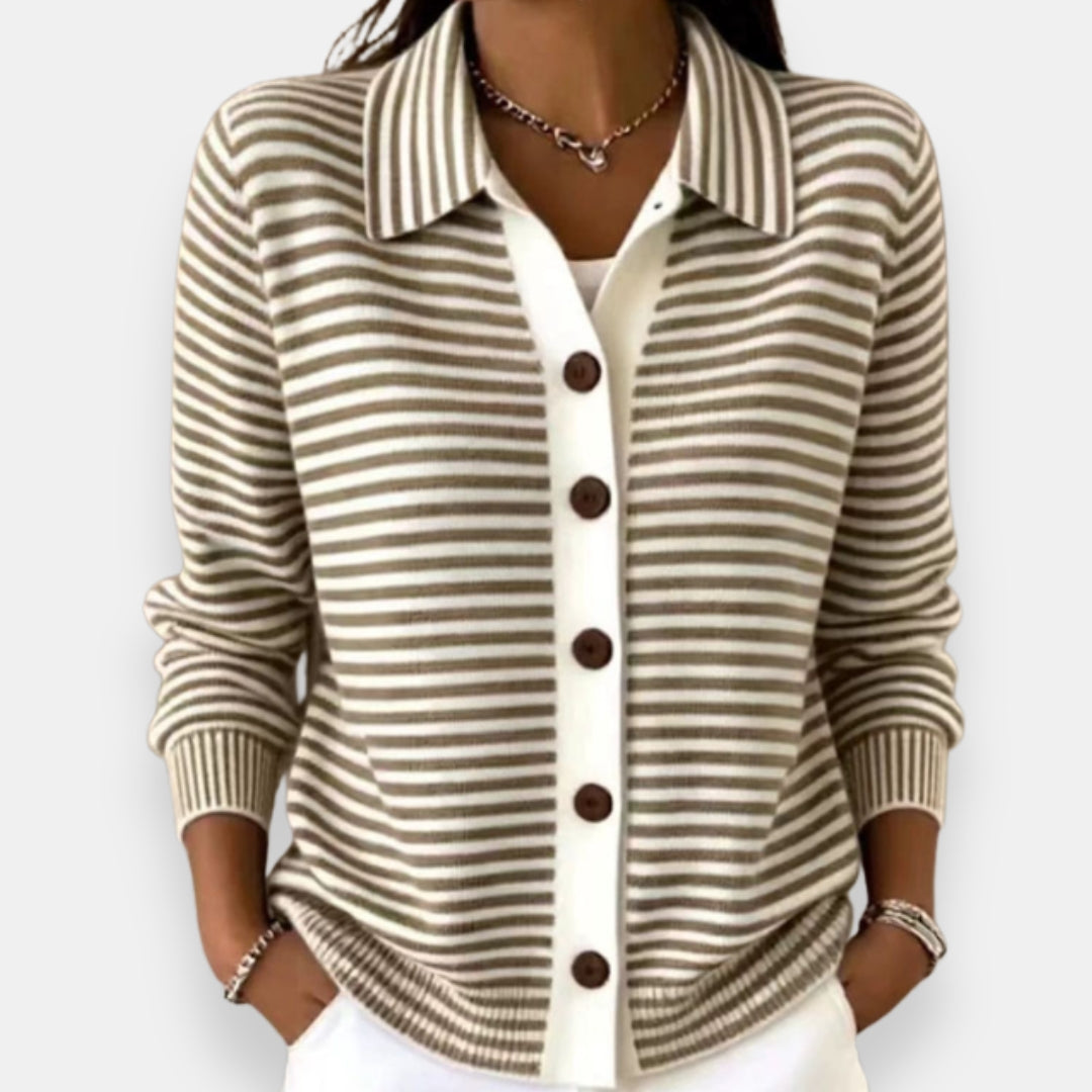 Wilma | Gestreept Knoopvest