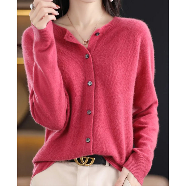 Mercy | Soft Round Neck Cardigan