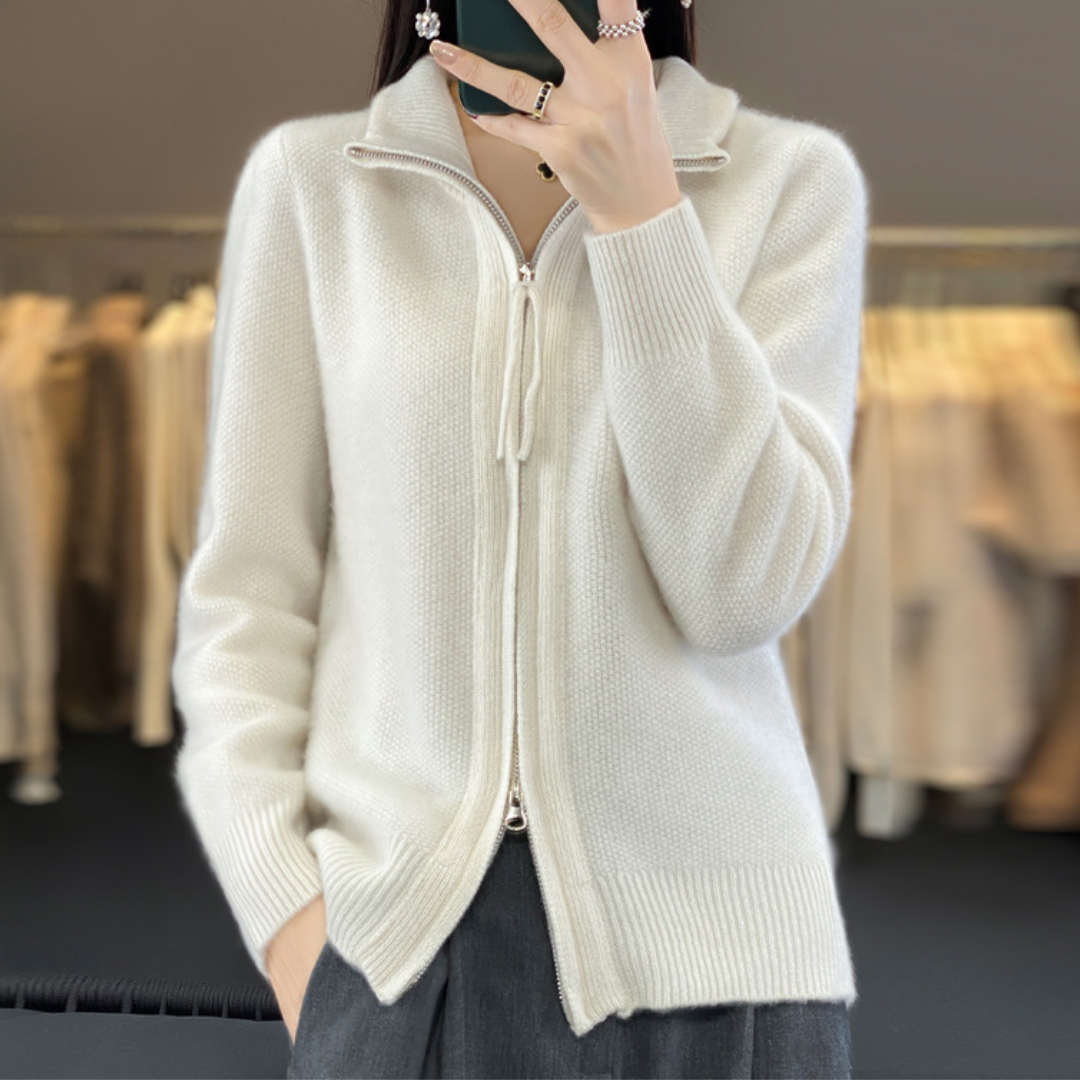 Luna | Zip-Up Cardigan