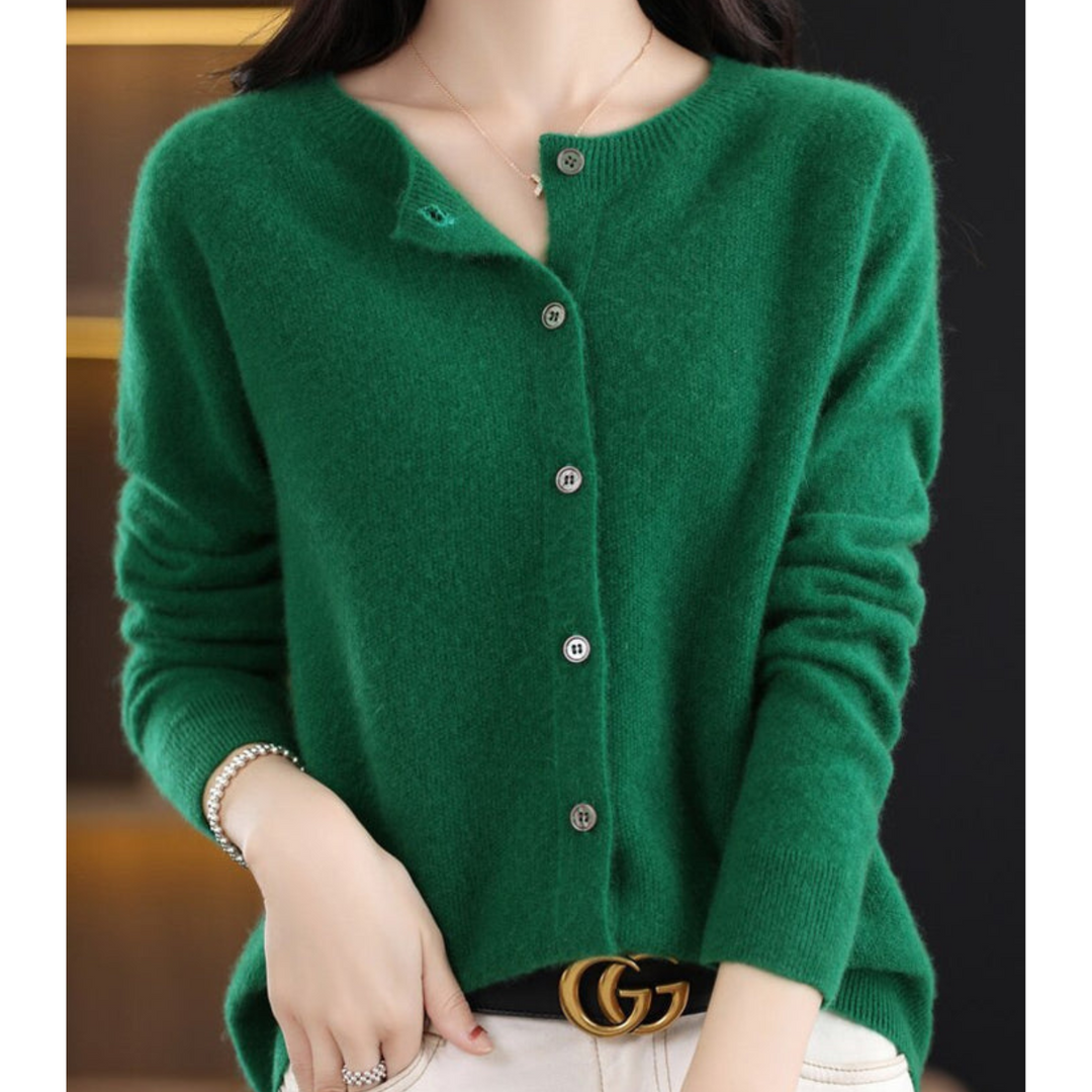 Mercy | Soft Round Neck Cardigan