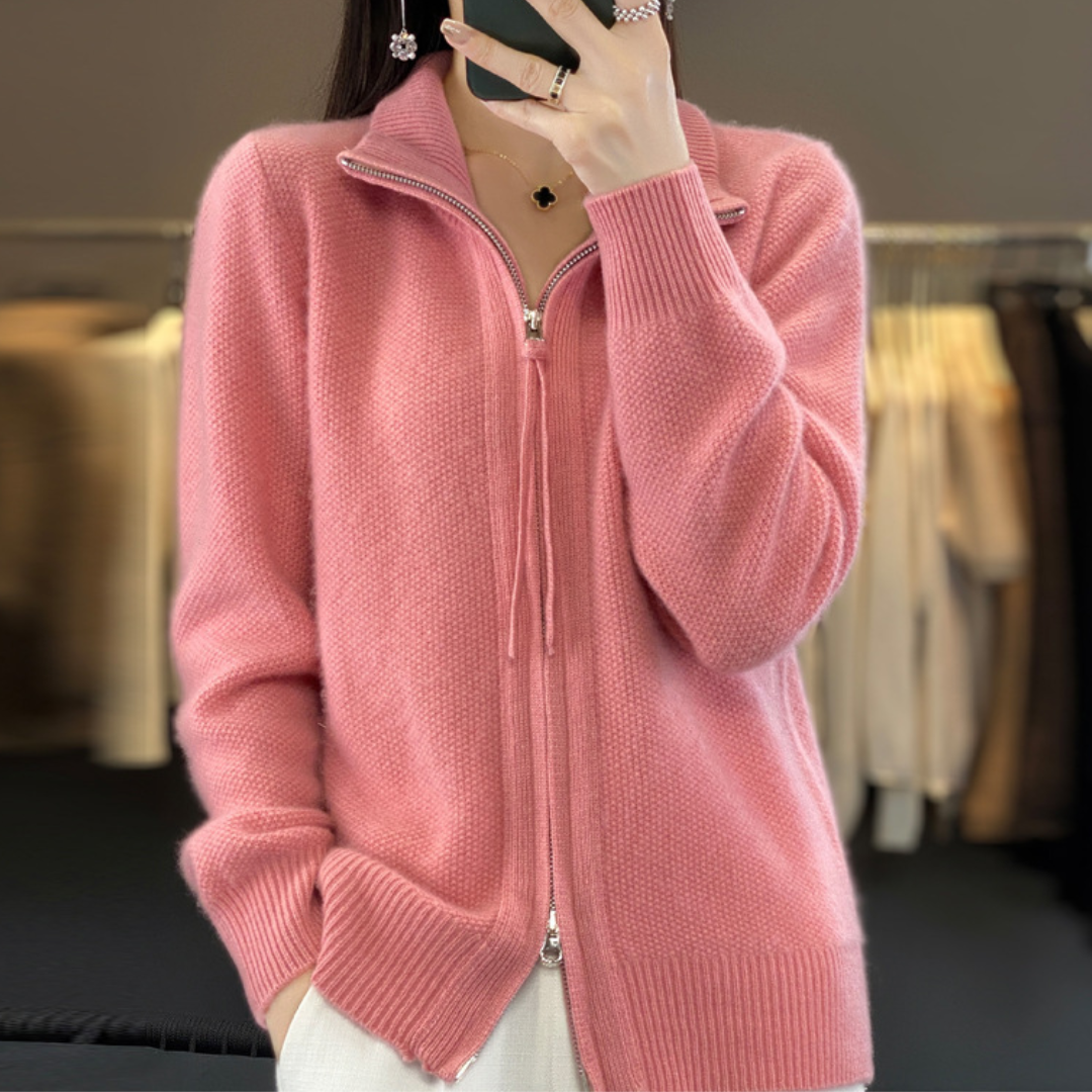 Luna | Zip-Up Cardigan