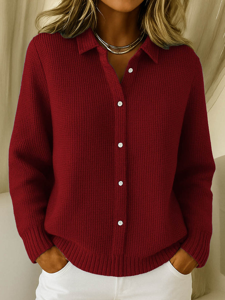 Delia | Classic Buttoned Cardigan