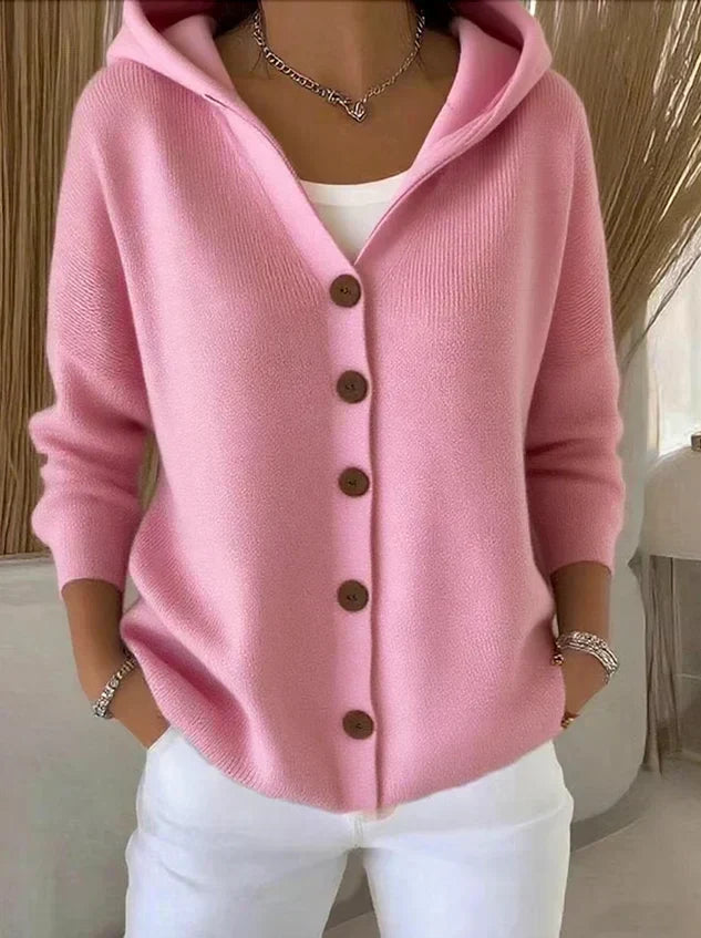Zoe | Soft Hooded Cardigan