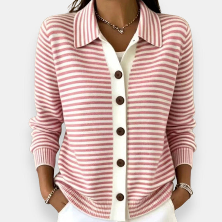 Wilma | Gestreept Knoopvest