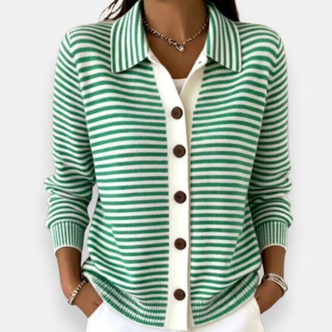 Wilma | Gestreept Knoopvest