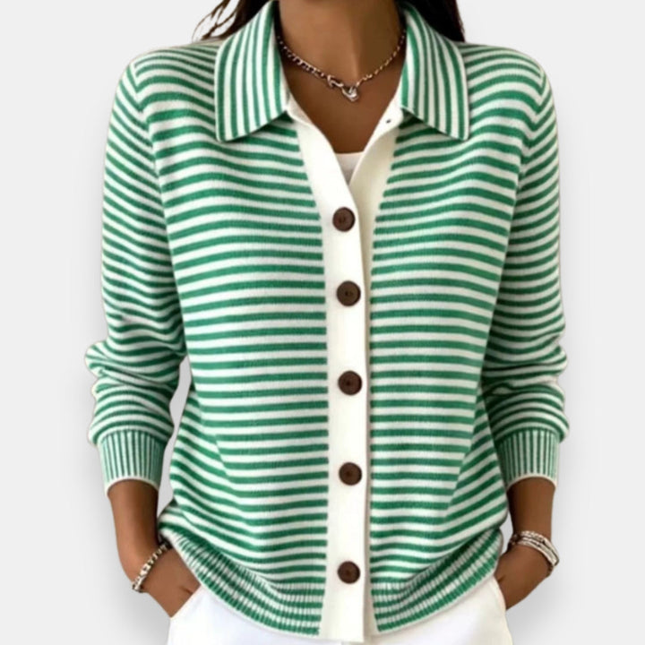 Wilma | Gestreept Knoopvest