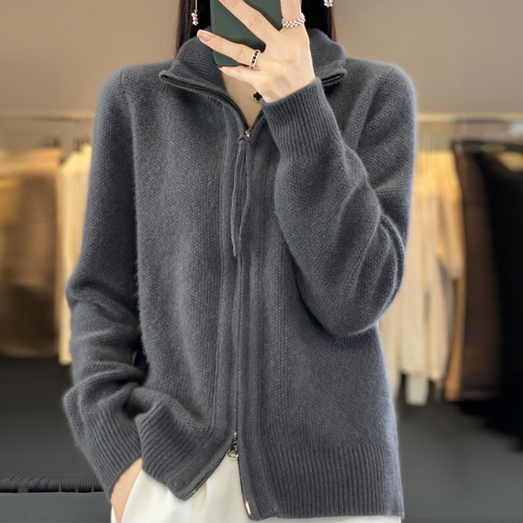 Luna | Zip-Up Cardigan