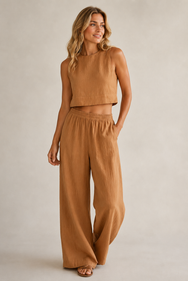 Karin | Cotton Two-Piece Set