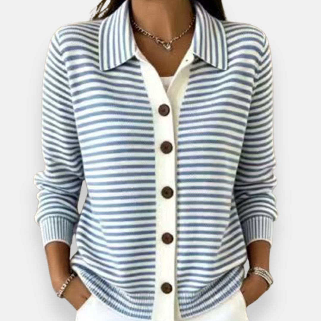 Wilma | Gestreept Knoopvest