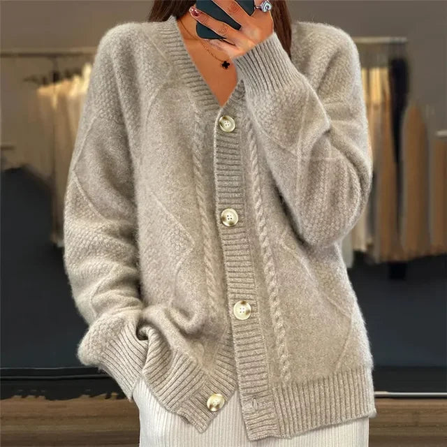 Lena | Soft Buttoned Cardigan