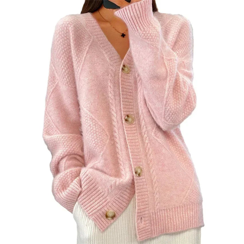 Lena | Soft Buttoned Cardigan