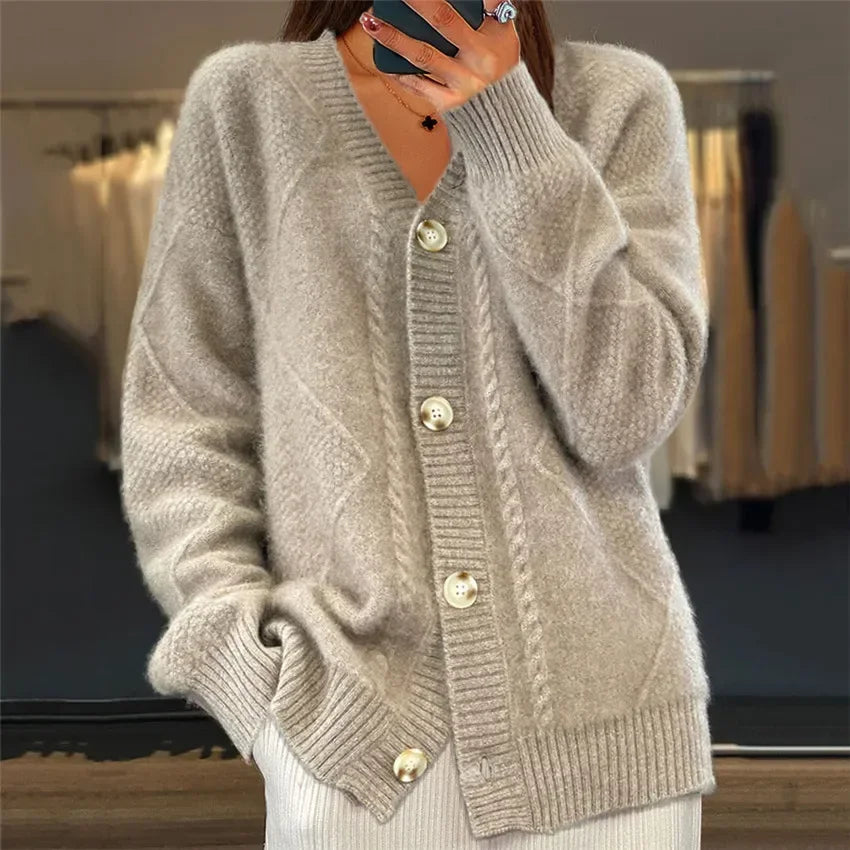 Lena | Soft Buttoned Cardigan