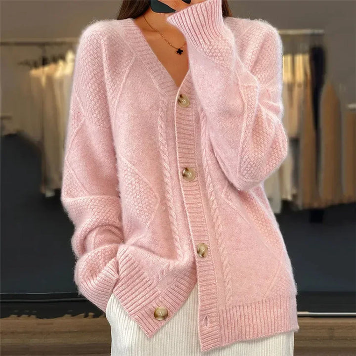 Lena | Soft Buttoned Cardigan