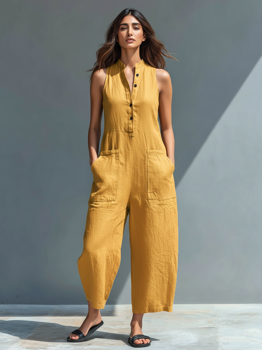 Bregje | Mouwloze jumpsuit