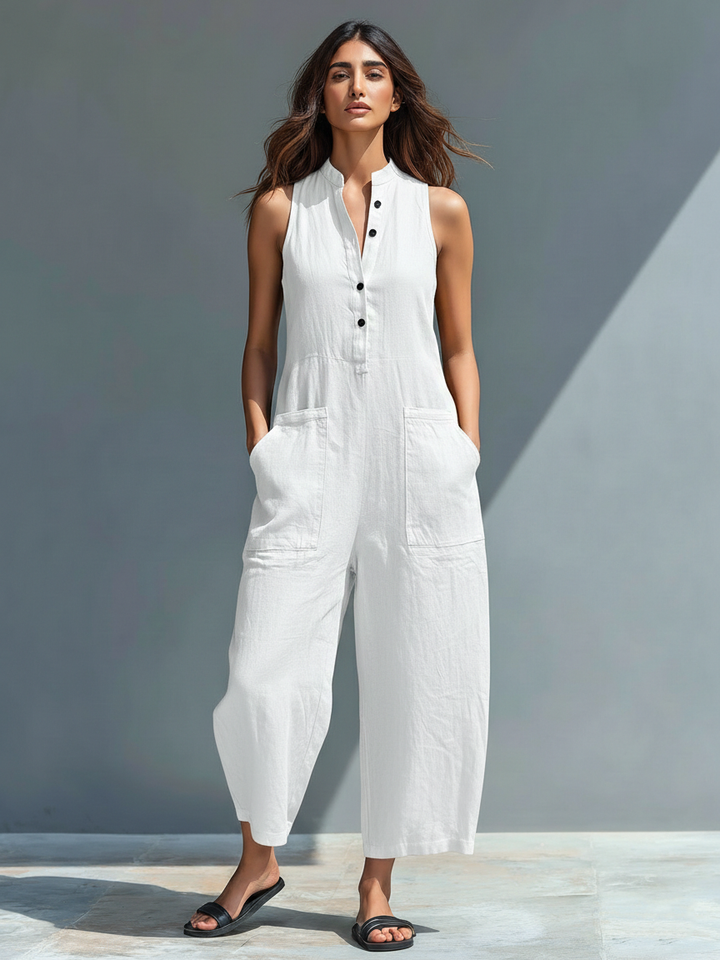 Bregje | Mouwloze jumpsuit