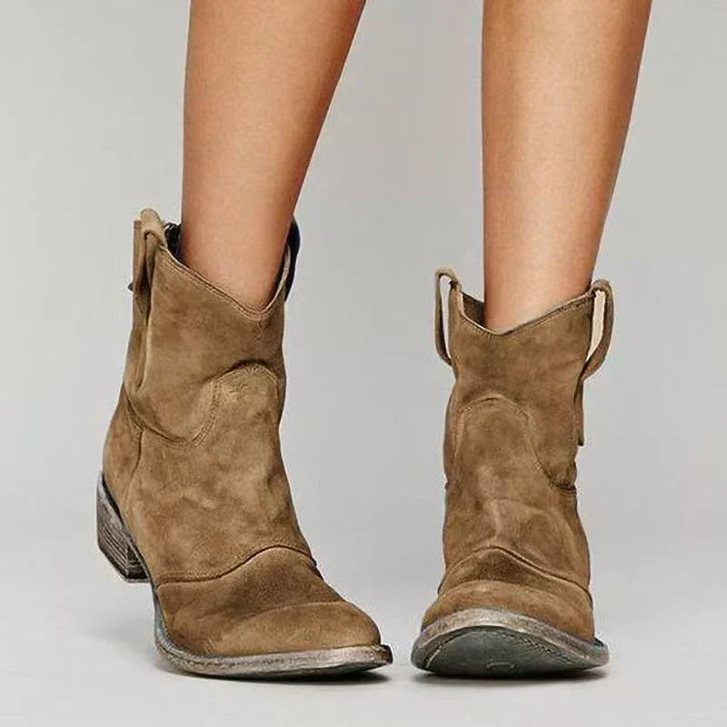 Fenna™ | Orthopedic Suede and Cotton Ankle Boot