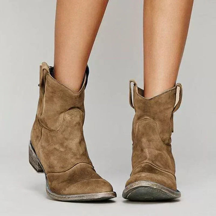 Fenna™ | Orthopedic Suede and Cotton Ankle Boot