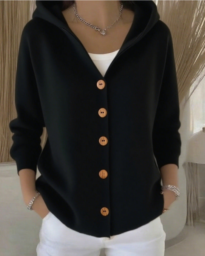 Zoe | Soft Hooded Cardigan