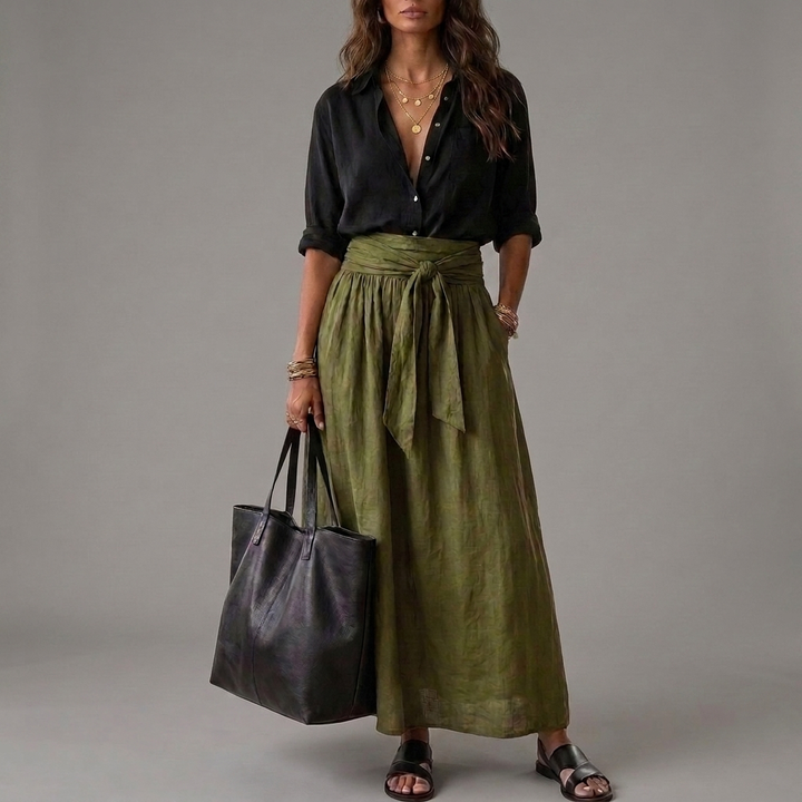 Marion | Tweedelige set met midirok