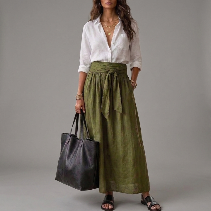 Marion | Tweedelige set met midirok