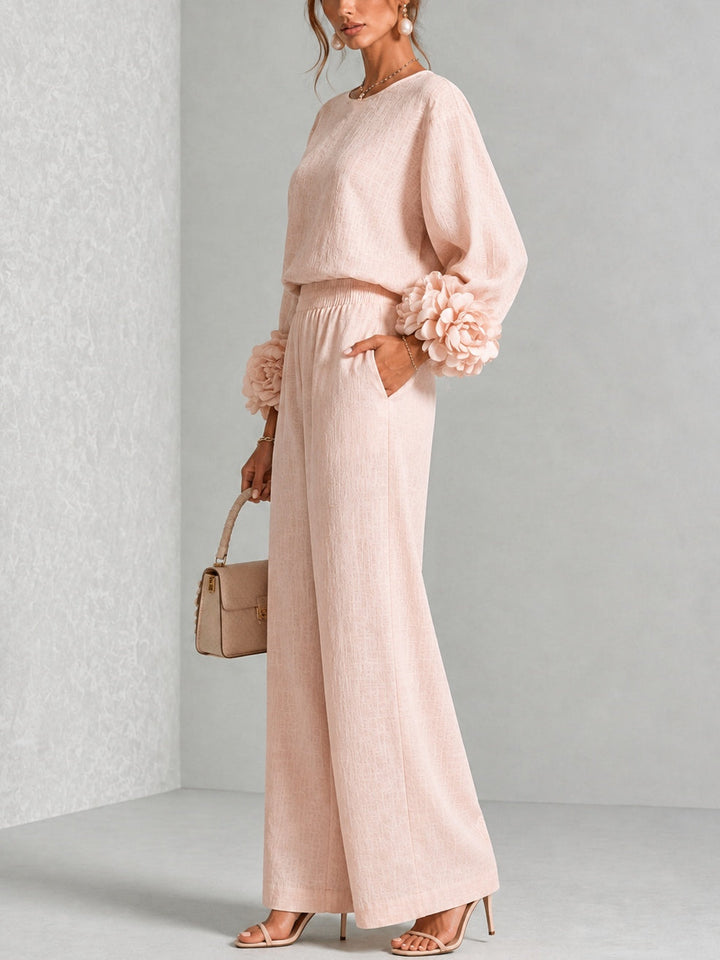 ROSALI | FLORAL CUFF TWO-PIECE SET