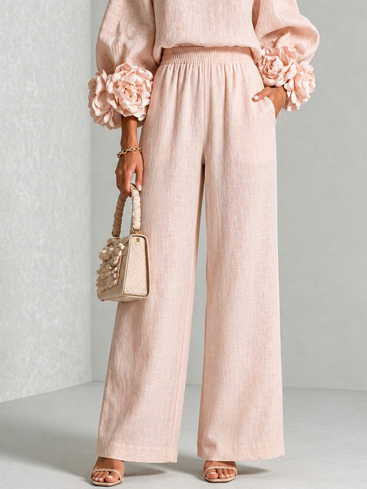 ROSALI | FLORAL CUFF TWO-PIECE SET