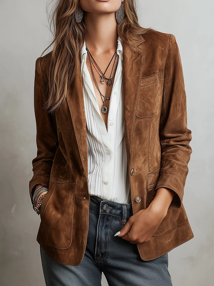 Gonda | Vintage Brown Blazer