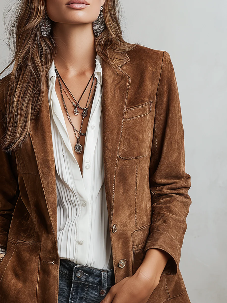 Gonda | Vintage Brown Blazer