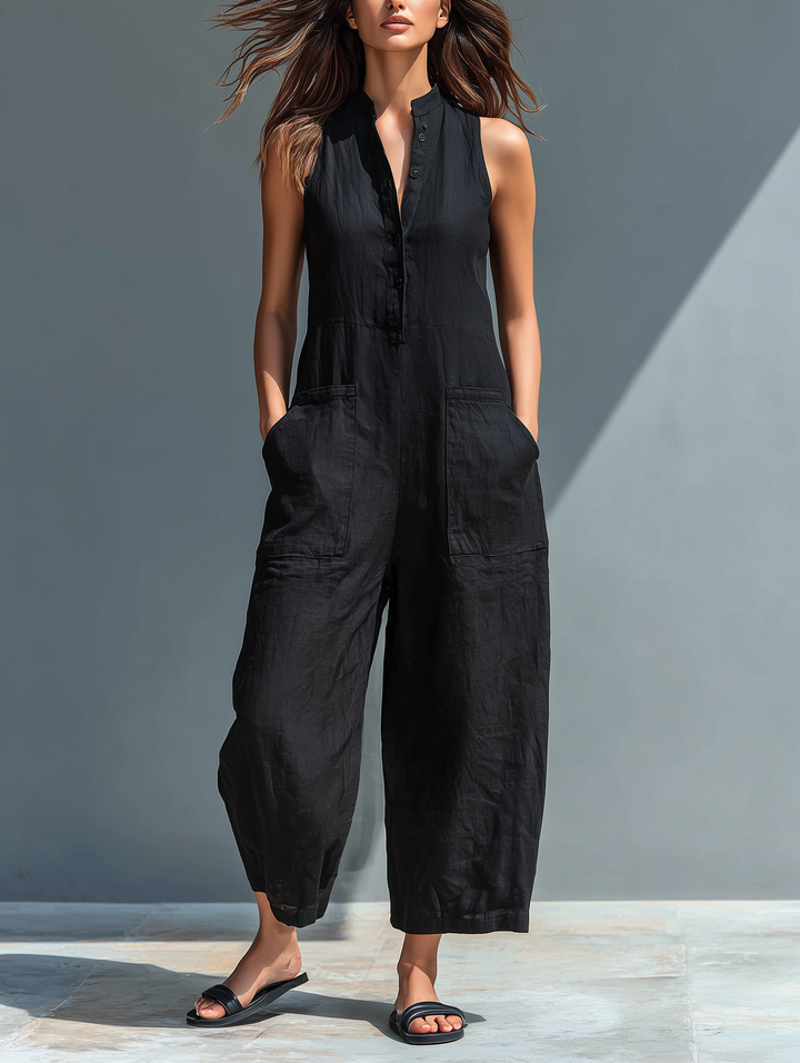 Bregje | Mouwloze jumpsuit