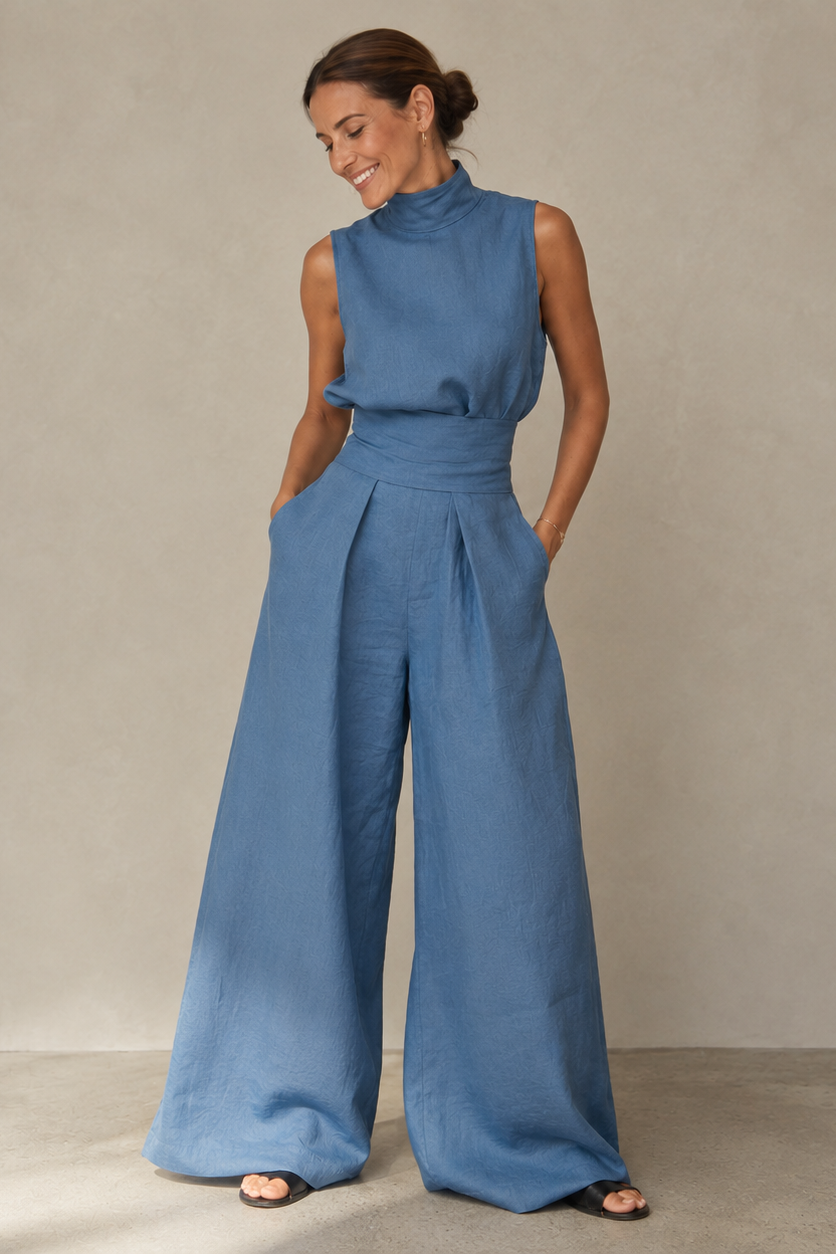 Ellen | Wide-Leg Two-Piece Set
