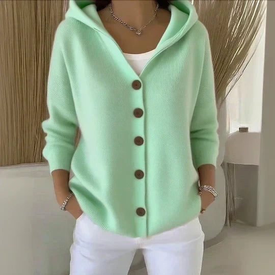 Zoe | Soft Hooded Cardigan