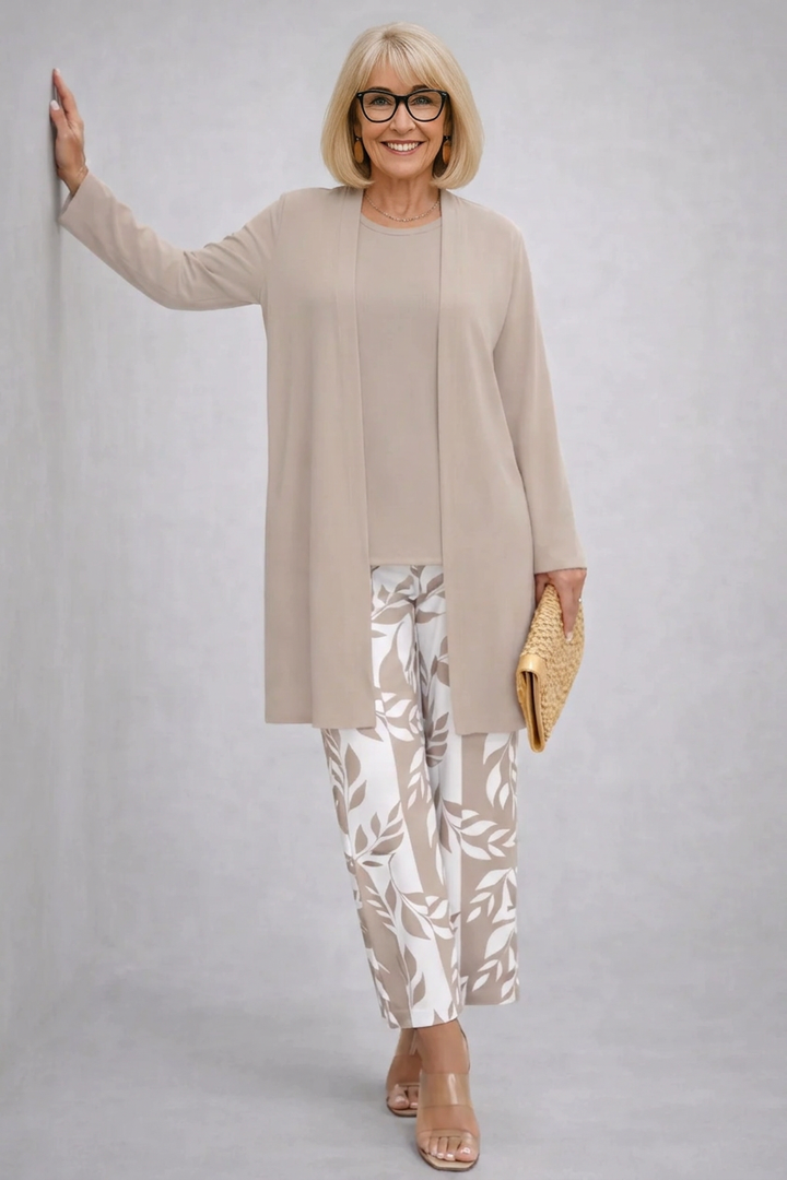 Rieneke | Elegante driedelige broekset
