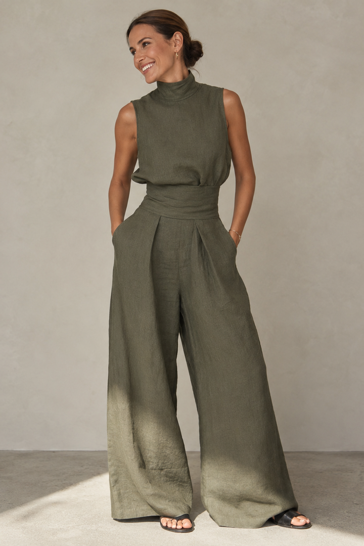 Ellen | Wide-Leg Two-Piece Set