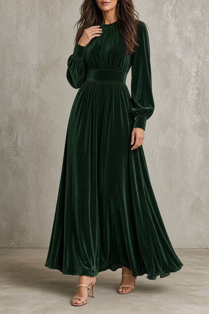 Elena | Velvet Dress