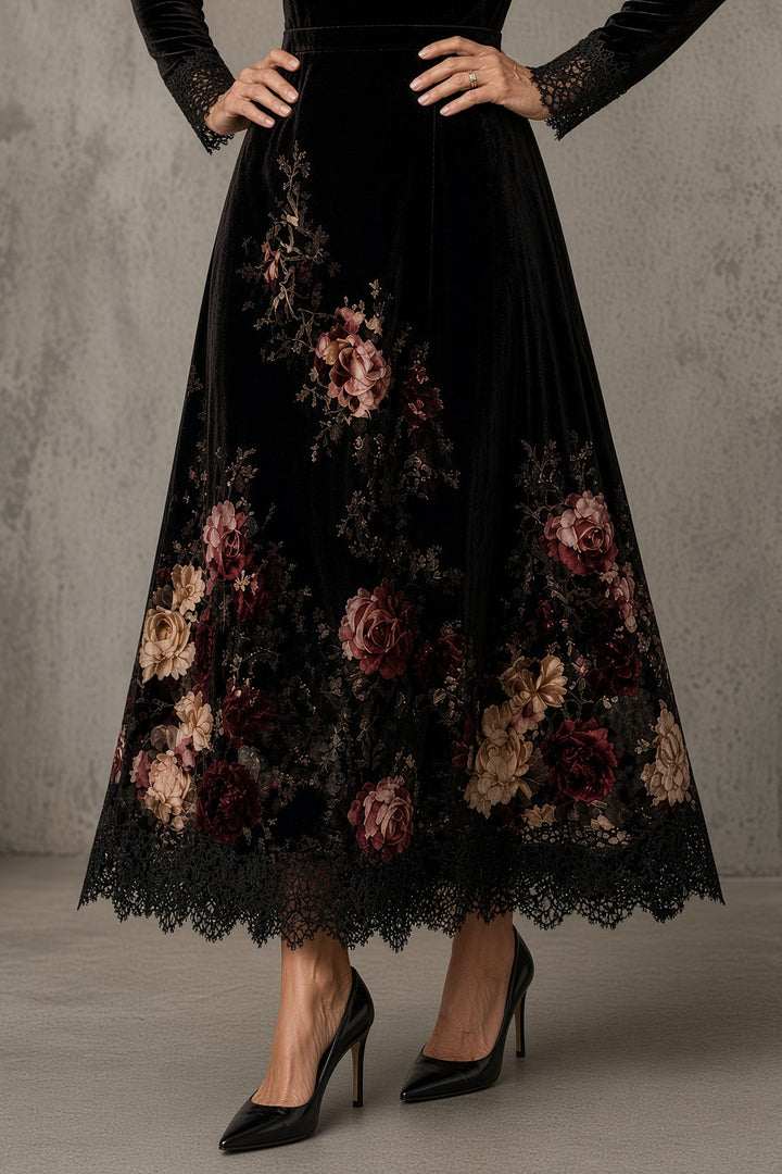 Ava | Velvet Dress