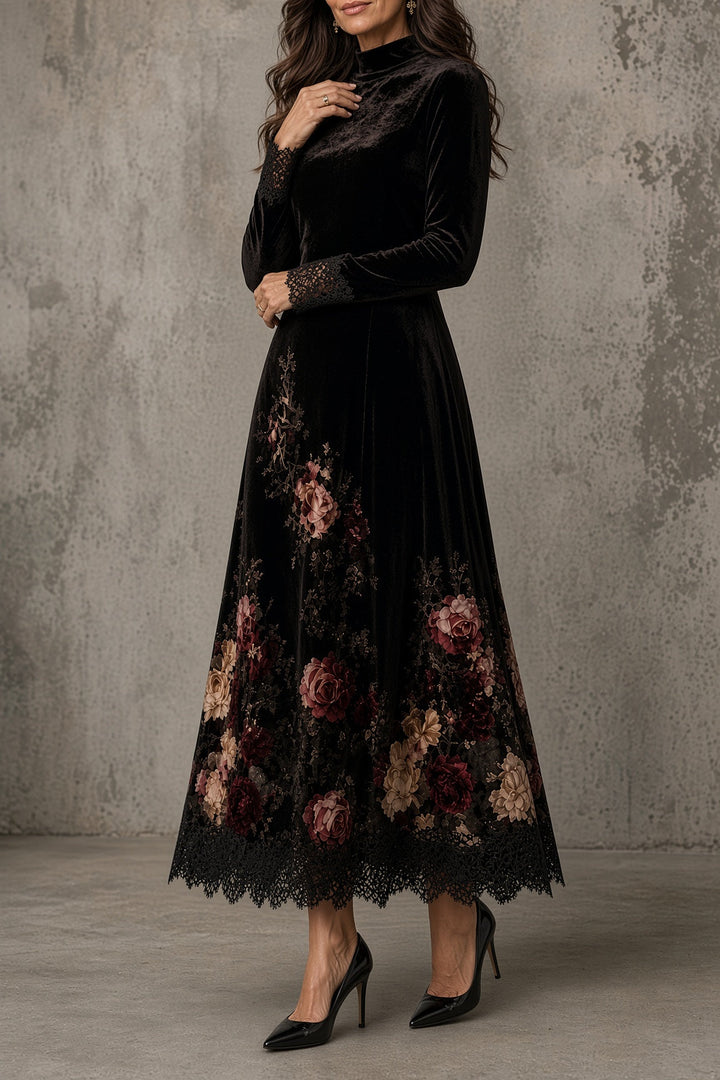 Ava | Velvet Dress