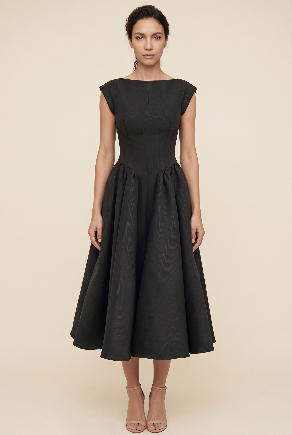 Camille Elegance Midi Dress